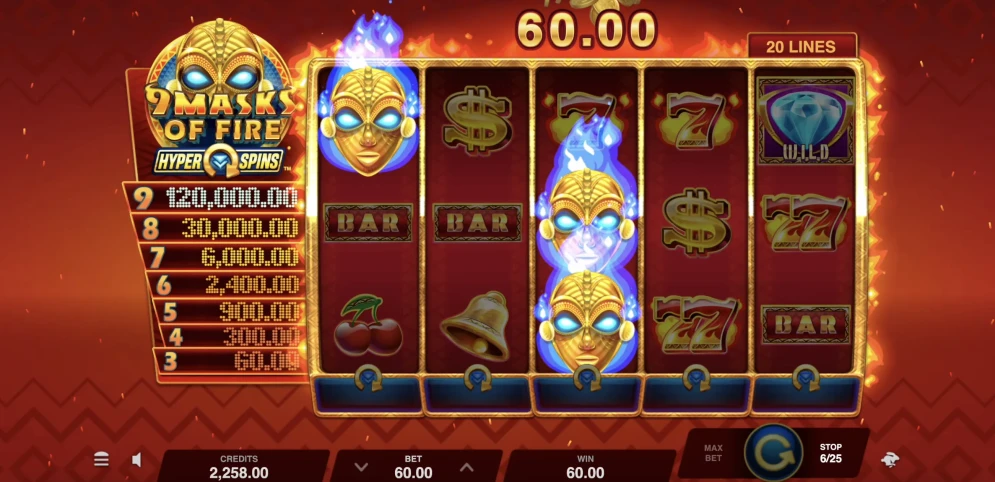 9 Masks of Fire HyperSpins